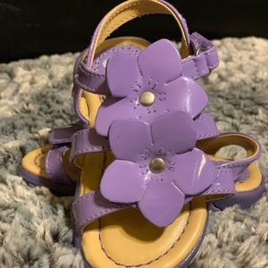 Koala kids purple girls sandal size 6